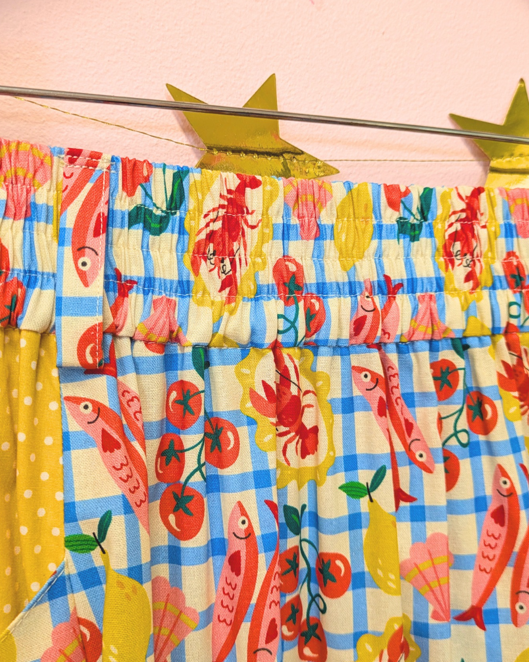 Seafood Picnic Pocket Skirt