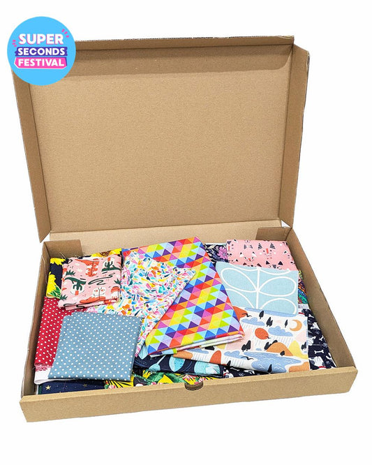 1kg Fabric Scrap Box 🧵✨ SUPER SECONDS SALE (OOAK)