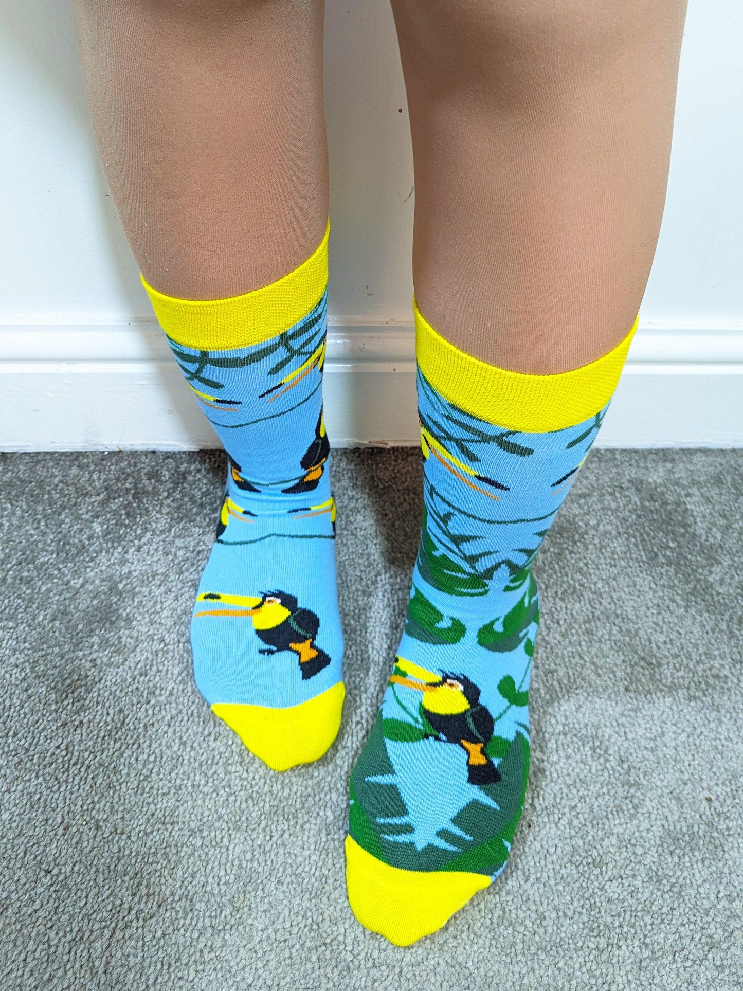 Toucan Do It Odd Socks-Carnival Socks-pinclothing.co.uk